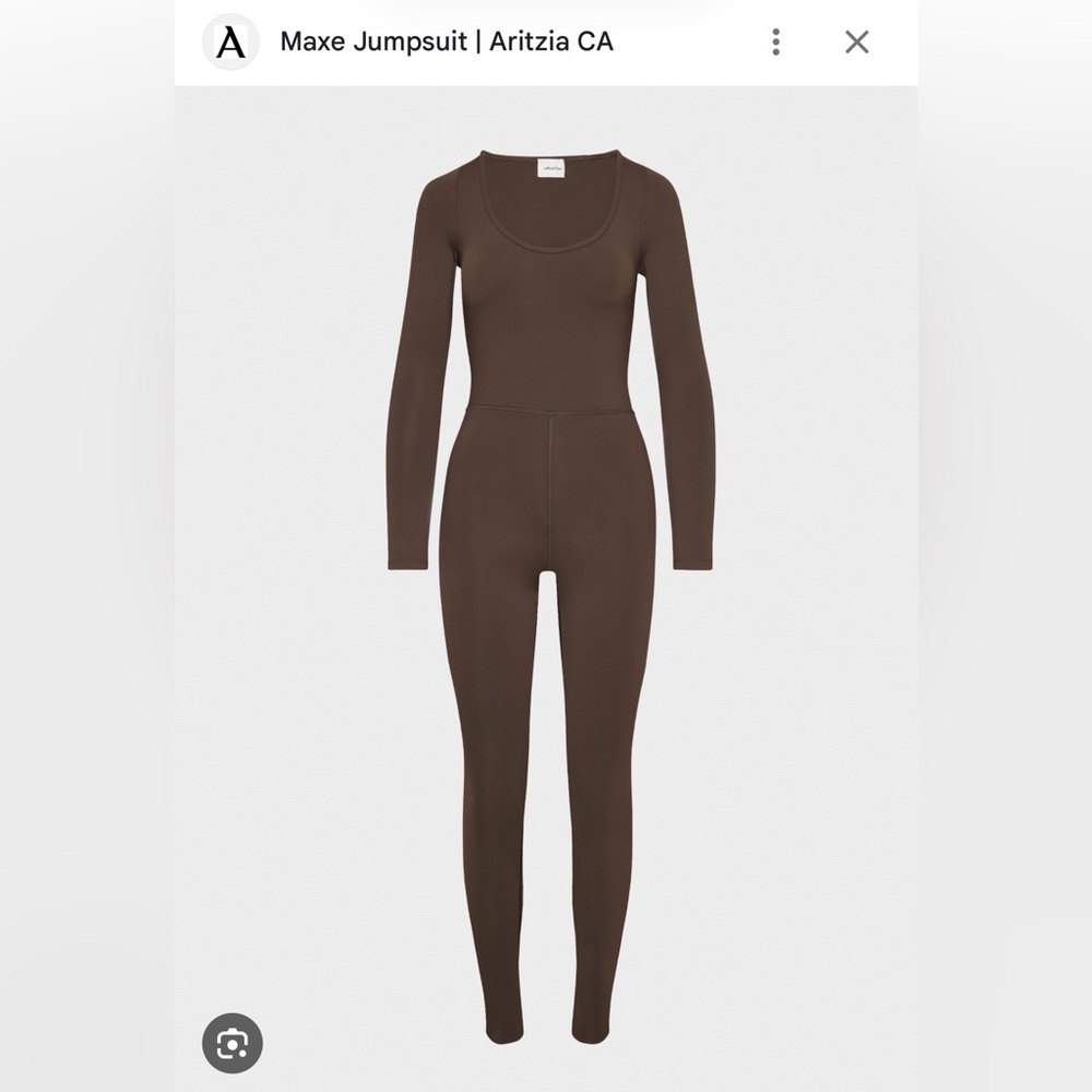 Aritzia Wilfred jumpsuit in brown size small